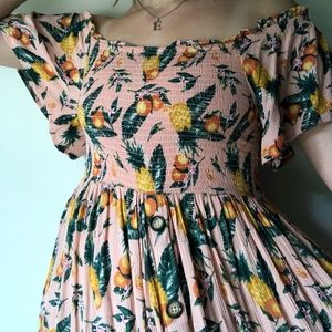 C&C California Citrus Midi Dress 🍊 | Size S